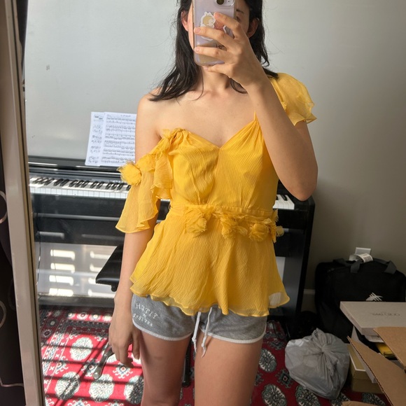 Miguelina Silk Top - Picture 7 of 7